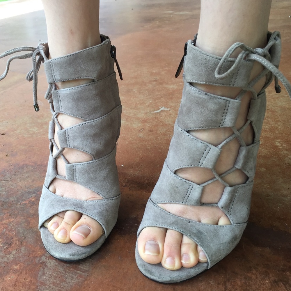 Sam Edelman PALMA Lace-Up Stilettos